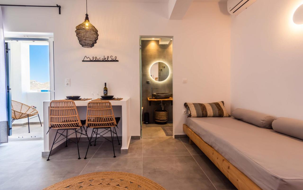 Milos Del Sol Studios Adamantas  Buitenkant foto